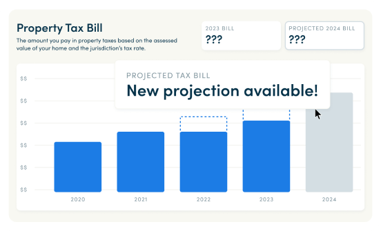 Laptop that show cases the Ownwell website with the appeal process and property information